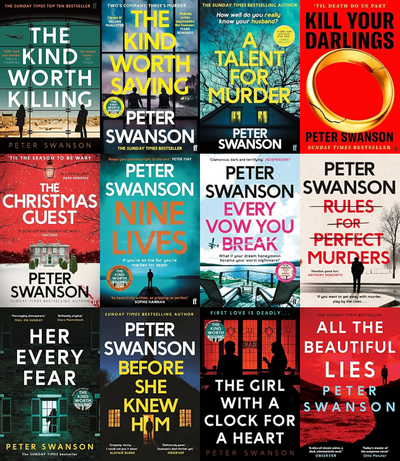 Henry Kimball / Lily Kintner Series & more by Peter Swanson ~ 12 MP3 AUDIOBOOK COLLECTION