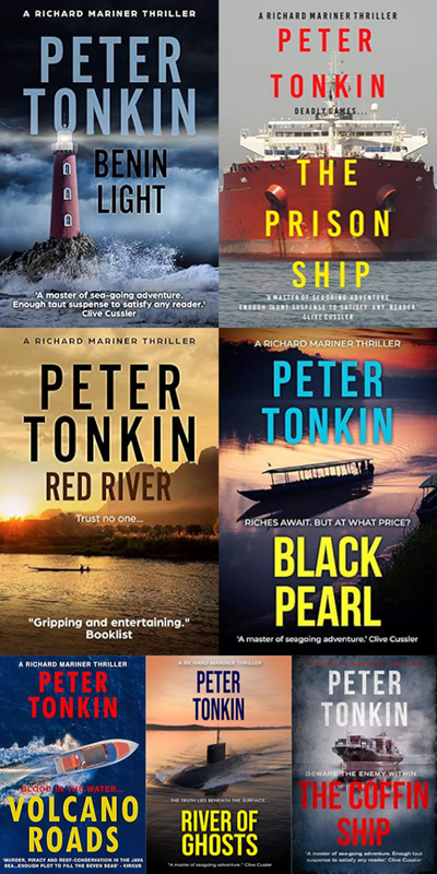 Peter Tonkin ~ 8 MP3 AUDIOBOOK COLLECTION