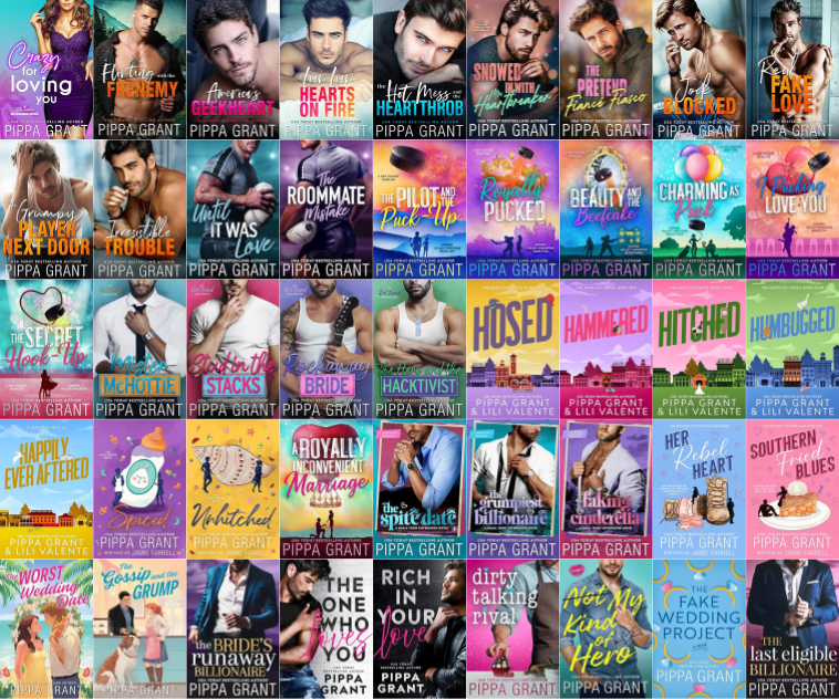 Bluewater Billionaires Series & more by Pippa Grant ~ 45 MP3 AUDIOBOOK COLLECTION