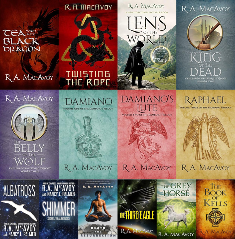 Black Dragon Series & more by R.A. MacAvoy ~ 14 MP3 AUDIOBOOK COLLECTION