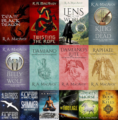 Black Dragon Series & more by R.A. MacAvoy ~ 14 MP3 AUDIOBOOK COLLECTION