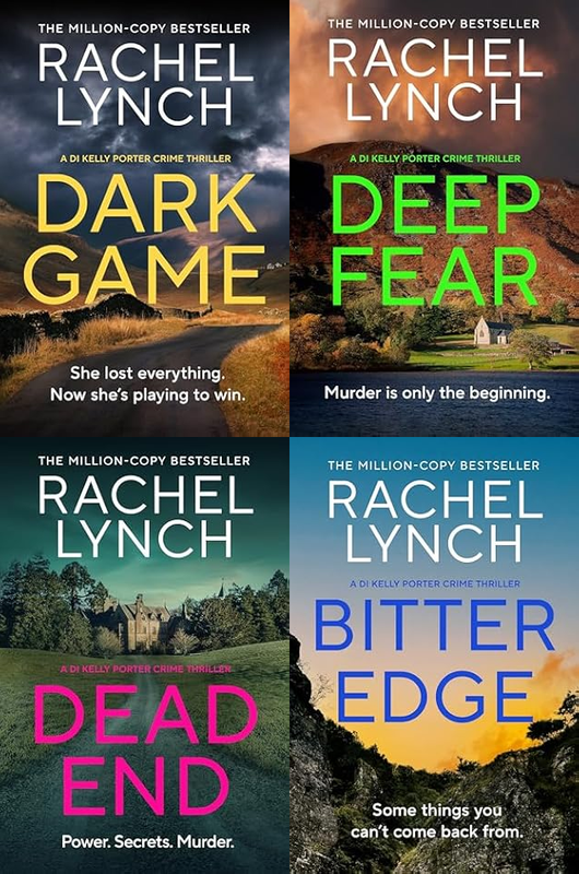 DI Kelly Porter Series by Rachel Lynch ~ 4 MP3 AUDIOBOOK COLLECTION