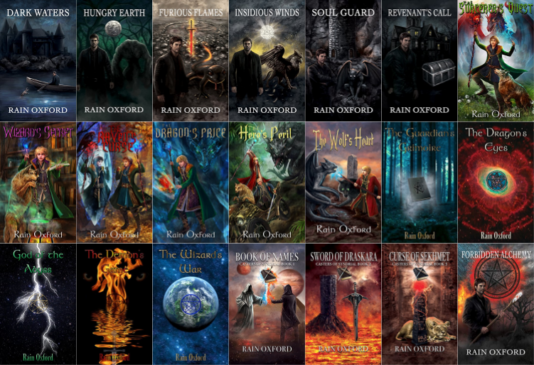 Elemental Series & more by Rain Oxford ~ 21 MP3 AUDIOBOOK COLLECTION