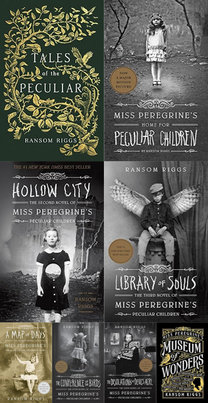 Miss Peregrine's Peculiar Children Series by Ransom Riggs ~ 8 MP3 AUDIOBOOK COLLECTION