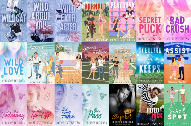 Wildcat Hockey Series & more by Rebecca Jenshak ~ 21 MP3 AUDIOBOOK COLLECTION