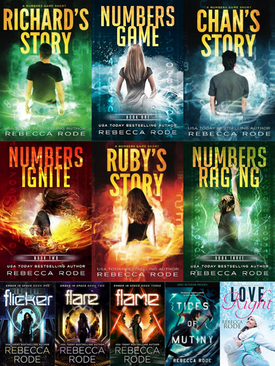 Numbers Game Series & more by Rebecca Rode ~ 11 MP3 AUDIOBOOK COLLECTION
