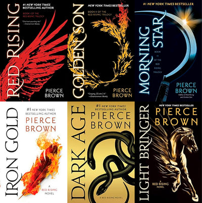 The Red Rising Series by Pierce Brown ~ 6 MP3 AUDIOBOOK COLLECTION