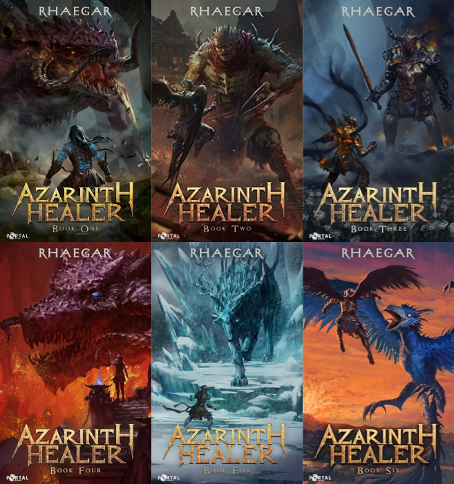Azarinth Healer Series by Rhaegar ~ 6 MP3 AUDIOBOOK COLLECTION
