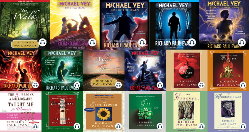 Richard Evans ~ 17 MP3 AUDIOBOOK COLLECTION