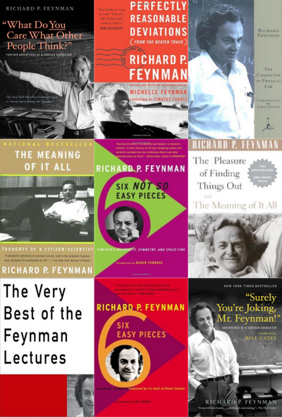Richard Feynman ~ 10 MP3 AUDIOBOOK COLLECTION