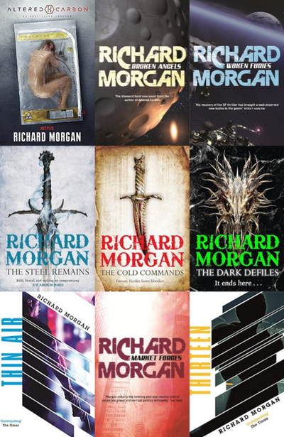 Takeshi Kovacs Series & more by Richard K. Morgan ~ 9 MP3 AUDIOBOOK COLLECTION