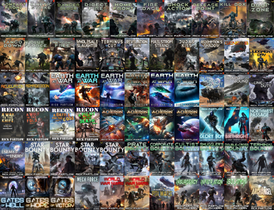 Drop Trooper Series & more by Rick Partlow ~ 65 MP3 AUDIOBOOK COLLECTION