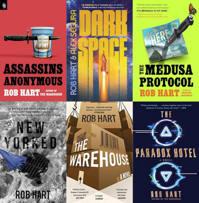 Rob Hart ~ 6 MP3 AUDIOBOOK COLLECTION