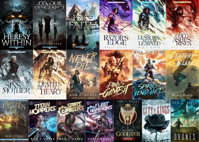 The Ties That Bind Series & more by Rob J. Hayes ~ 19 MP3 AUDIOBOOK COLLECTION