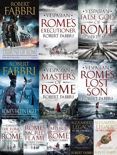 Vespasian Series & more by Robert Fabbri ~ 11 MP3 AUDIOBOOK COLLECTION