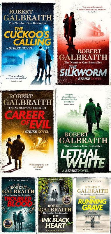 Cormoran Strike Series by Robert Galbraith ~ 7 MP3 AUDIOBOOK COLLECTION