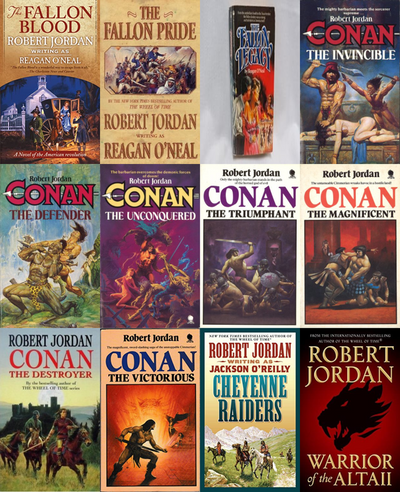 Fallon Series & more by Robert Jordan ~ 12 MP3 AUDIOBOOK COLLECTION