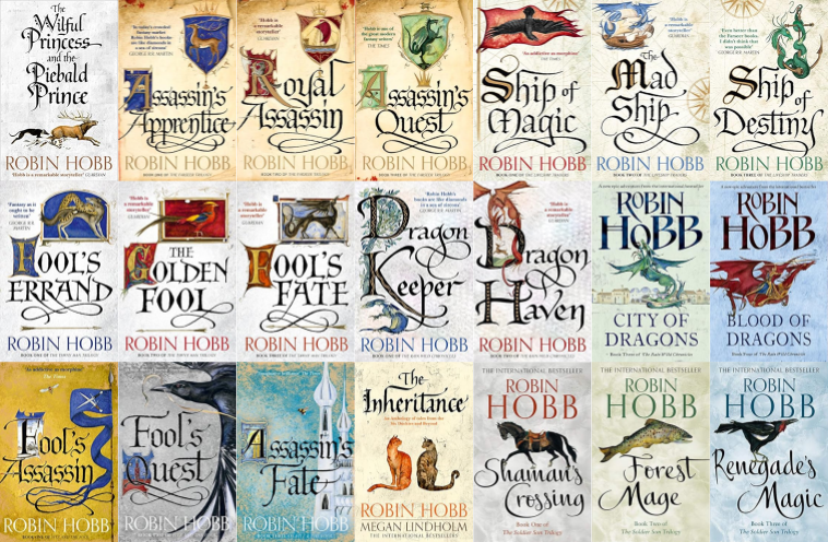 Realms of the Elderlings Series & more by Robin Hobb ~ 25 MP3 AUDIOBOOK COLLECTION