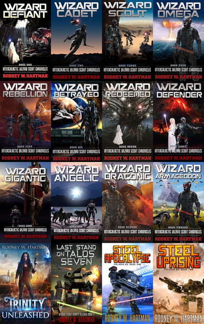 Intergalactic Wizard Scout Chronicles Series & more by Rodney Hartman ~ 16 MP3 AUDIOBOOK COLLECTION