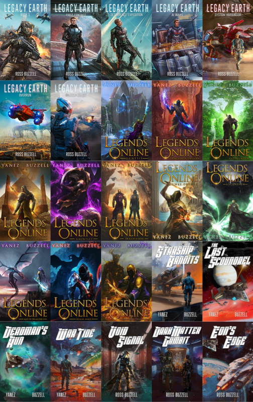 Legacy Earth Series & more by Ross Buzzell ~ 25 MP3 AUDIOBOOK COLLECTION