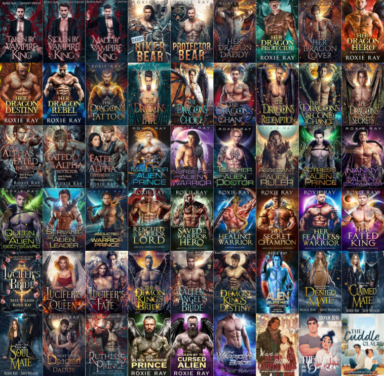 Baton Rouge Vampire Series & more by Roxie Ray ~ 54 MP3 AUDIOBOOK COLLECTION