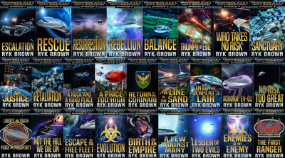 The Frontiers Saga: Part 2 & more by Ryk Brown ~ 28 MP3 AUDIOBOOK COLLECTION