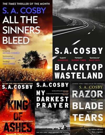 S A Cosby ~ 5 MP3 AUDIOBOOK COLLECTION