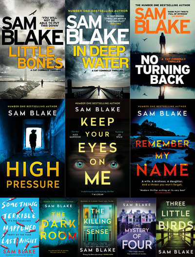 Cathy Connolly Series & more by Sam Blake ~ 11 MP3 AUDIOBOOK COLLECTION