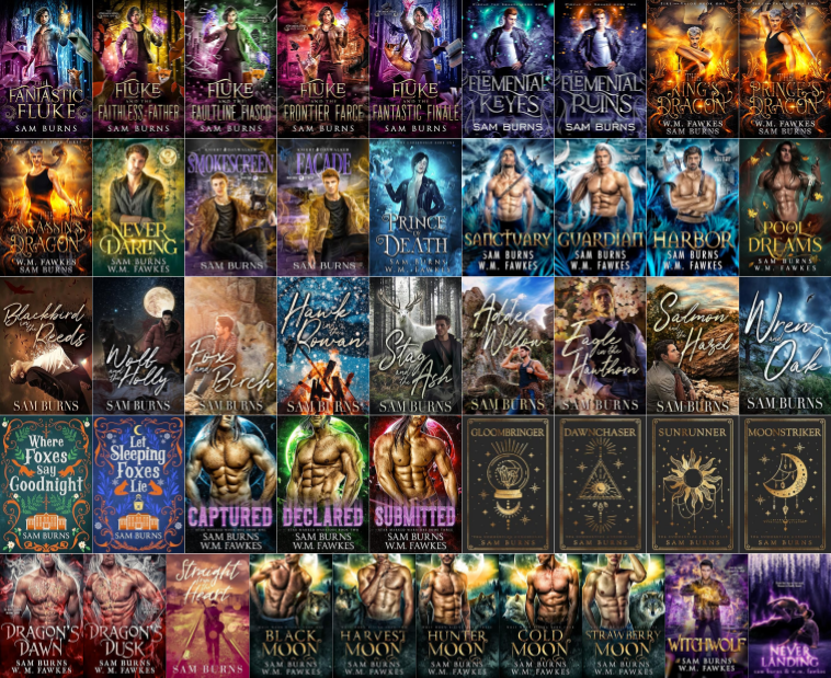 Fantastic Fluke Series & more by Sam Burns ~ 46 MP3 AUDIOBOOK COLLECTION