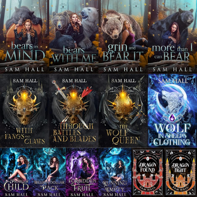 Ursa Shifters Series & more by Sam Hall ~ 14 MP3 AUDIOBOOK COLLECTION