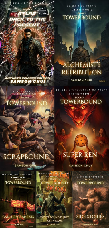 Towerbound Series & more by Samson Chui ~ 7 MP3 AUDIOBOOK COLLECTION