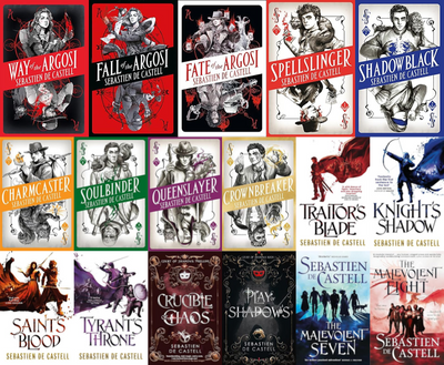 Spellslinger Series & more by Sebastien de Castell ~ 18 MP3 AUDIOBOOK COLLECTION