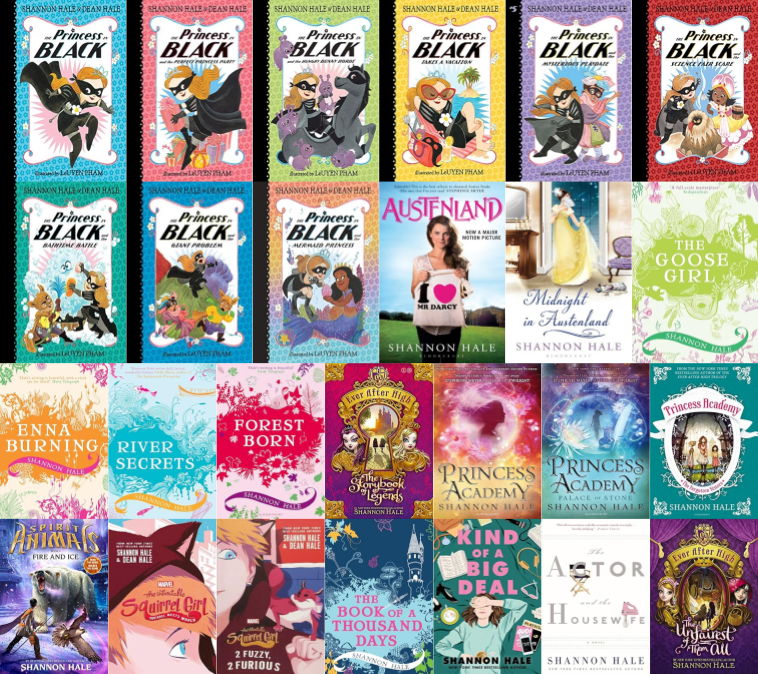 The Princess in Black Series & more by Shannon Hale ~ 26 MP3 AUDIOBOOK COLLECTION