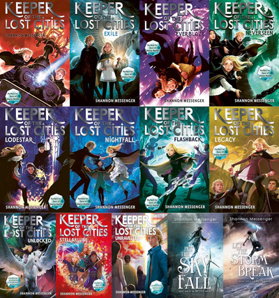 Keeper of the Lost Cities Series & more by Shannon Messenger ~ 13 MP3 AUDIOBOOK COLLECTION