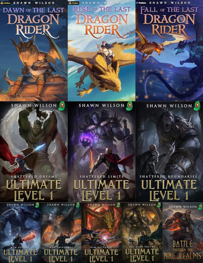 The Last Dragon Rider Series & more by Shawn Wilson ~ 11 MP3 AUDIOBOOK COLLECTION