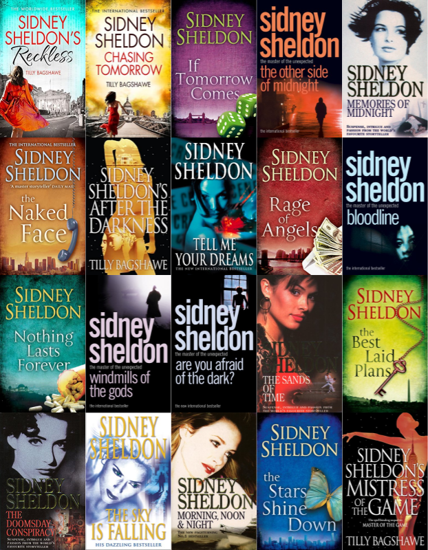 Tracy Whitney Series & more by Sidney Sheldon ~ 21 MP3 AUDIOBOOK COLLECTION