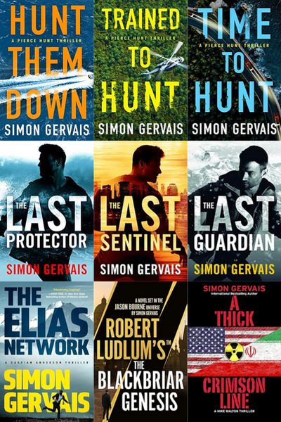 Pierce Hunt & more by Simon Gervais ~ 9 MP3 AUDIOBOOK COLLECTION