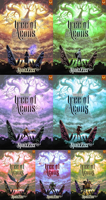 Tree of Aeons Series by Spaizzzer ~ 7 MP3 AUDIOBOOK COLLECTION