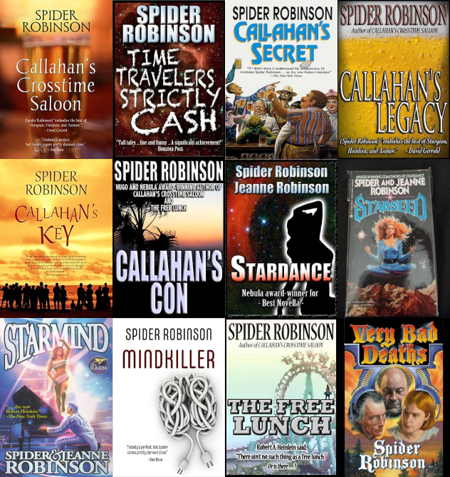 Callahan's Series & more by Spider Robinson ~ 12 MP3 AUDIOBOOK COLLECTION