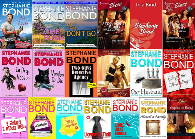 Southern Roads Series & more by Stephanie Bond ~ 20 MP3 AUDIOBOOK COLLECTION