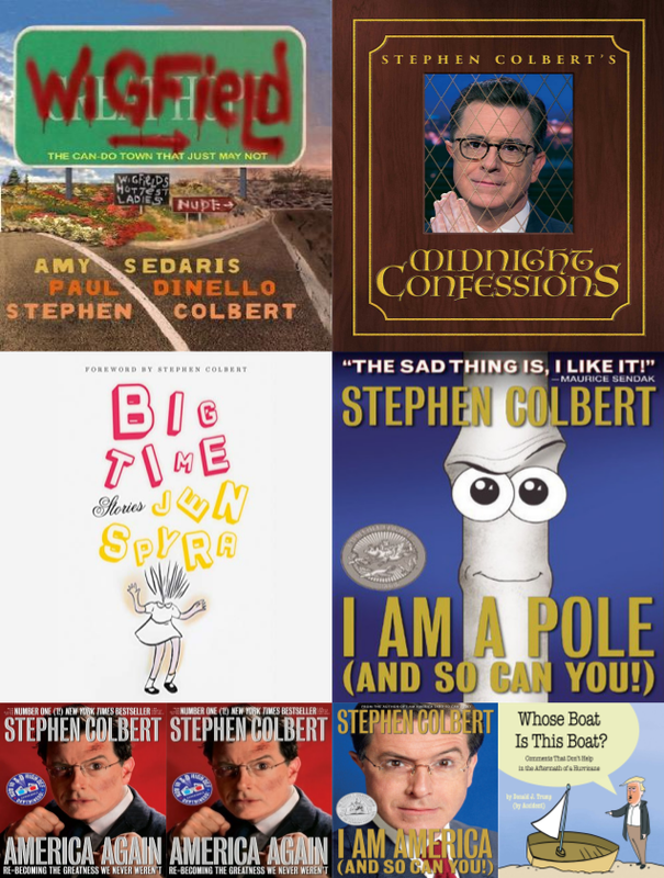 Stephen Colbert ~ 7 MP3 AUDIOBOOK COLLECTION