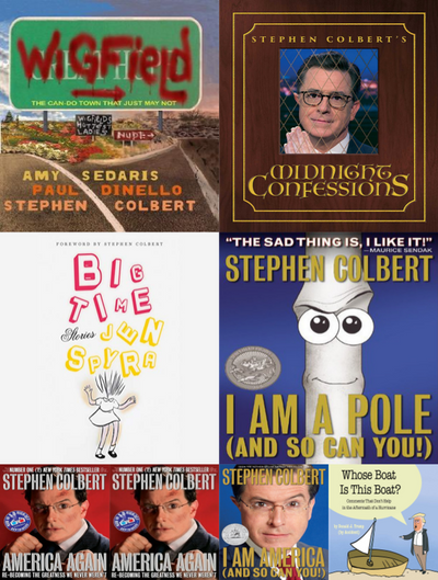 Stephen Colbert ~ 7 MP3 AUDIOBOOK COLLECTION