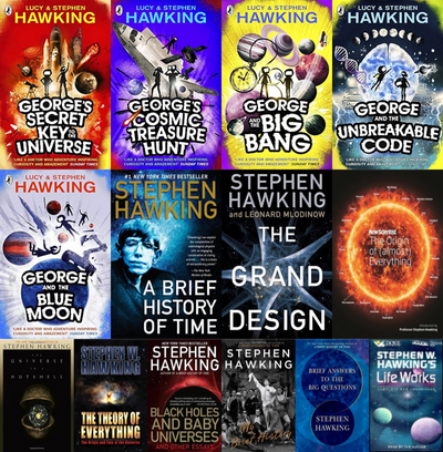 George Series & more by Stephen Hawking ~ 14 MP3 AUDIOBOOK COLLECTION