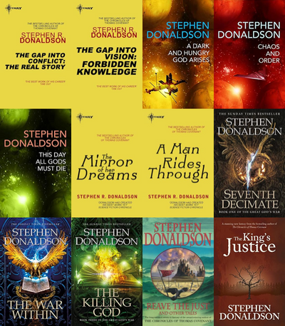 Gap Series & more by Stephen R. Donaldson ~ 12 MP3 AUDIOBOOK COLLECTION