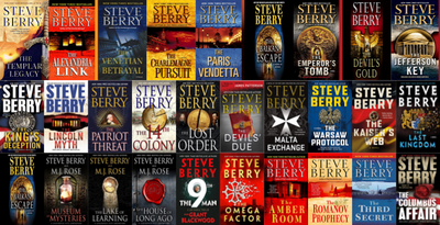 Cotton Malone Series & more by Steve Berry ~ 32 MP3 AUDIOBOOK COLLECTION