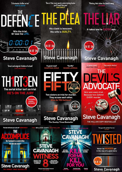 Eddie Flynn Series & more by Steve Cavanagh ~ 10 MP3 AUDIOBOOK COLLECTION