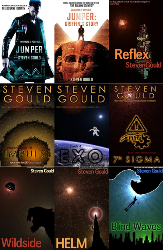 Jumper Series & more by Steven Gould ~ 9 MP3 AUDIOBOOK COLLECTION