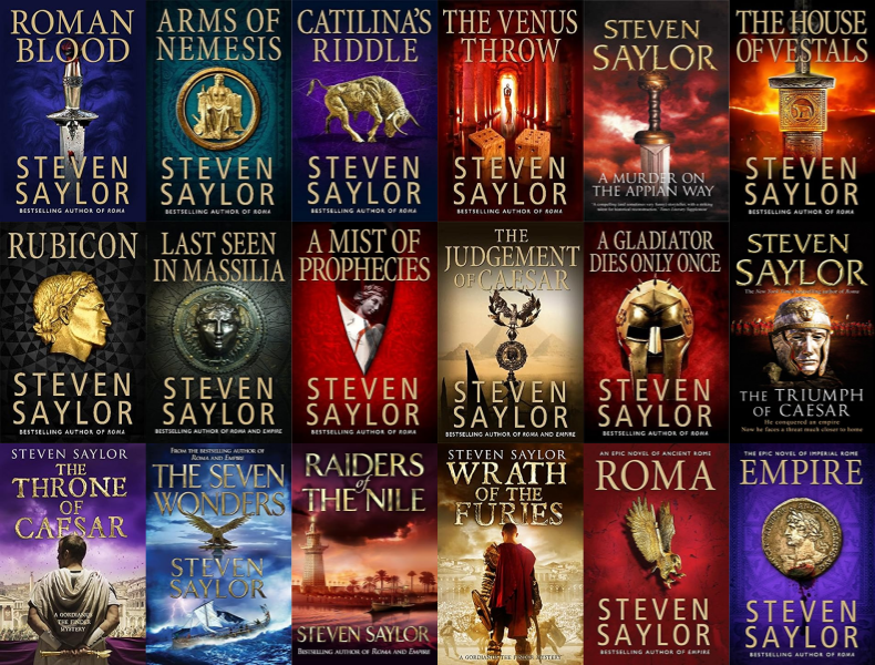 Roma Sub Rosa Series & more by Steven Saylor ~ 18 MP3 AUDIOBOOK COLLECTION