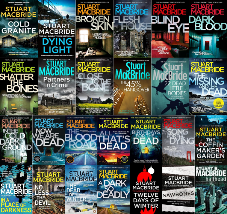 Logan McRae Series & more by Stuart MacBride ~ 26 MP3 AUDIOBOOK COLLECTION