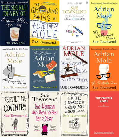 Adrian Mole Series & more by Sue Townsend ~ 12 MP3 AUDIOBOOK COLLECTION